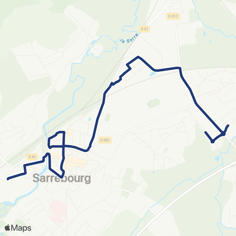 iSibus Rives de Bievre - CC. Leclerc map