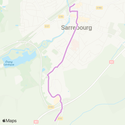 iSibus Navette Porte des Vosges - Gare map