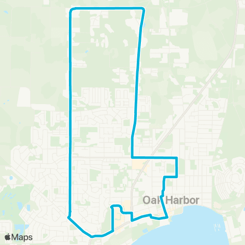 Island Transit Ault Field Rd Oak Harbor map