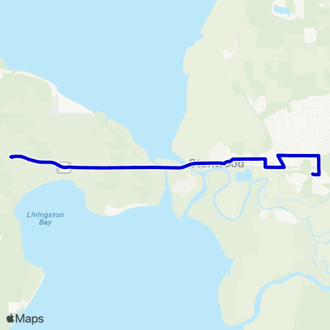 Island Transit Camano Island / Stanwood map