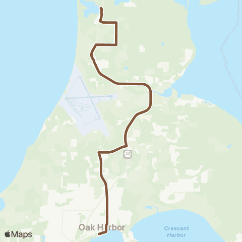 Island Transit Oak Harbor / Deception Pass map