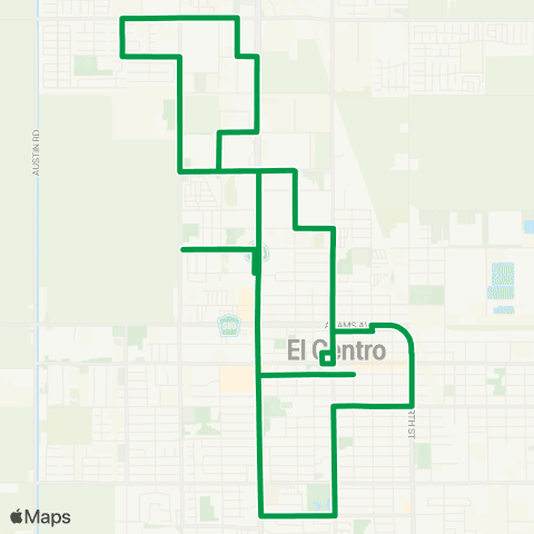 Imperial Valley Transit State St / 7th St - State St / 7th St map