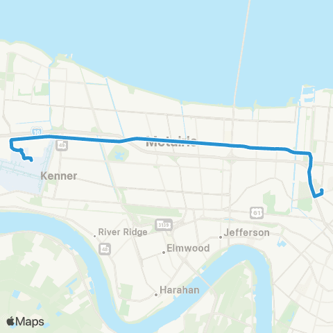 JP Transit Veterans map