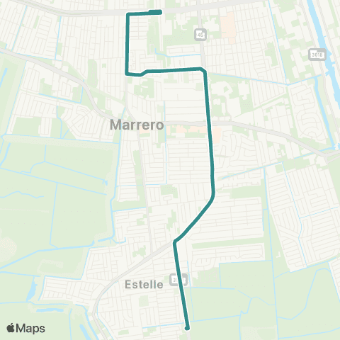 JP Transit Westbank Expressway map