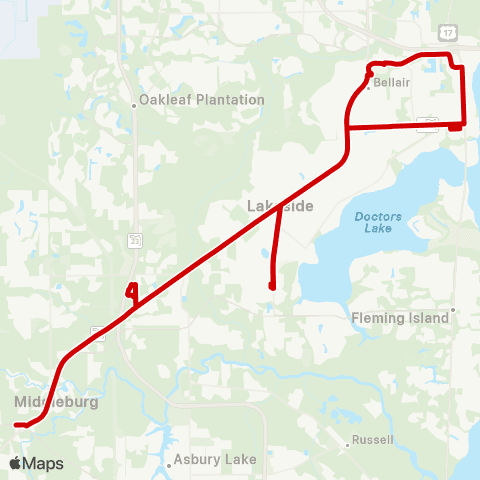 JTA Clay Flex Red Line map