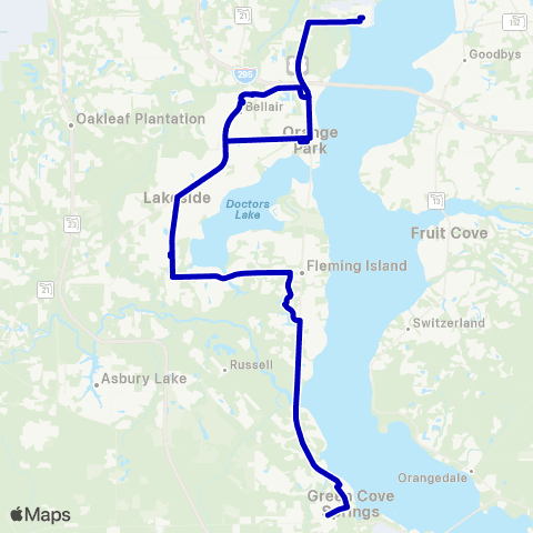 JTA Clay Flex Blue Line map