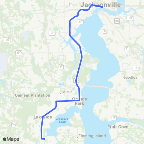JTA Clay Express Select map
