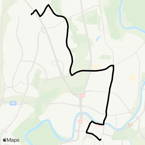 JUDU Centras–Kalvarijų–S. Stanevičiaus G.–Gabijos Progimnazija map