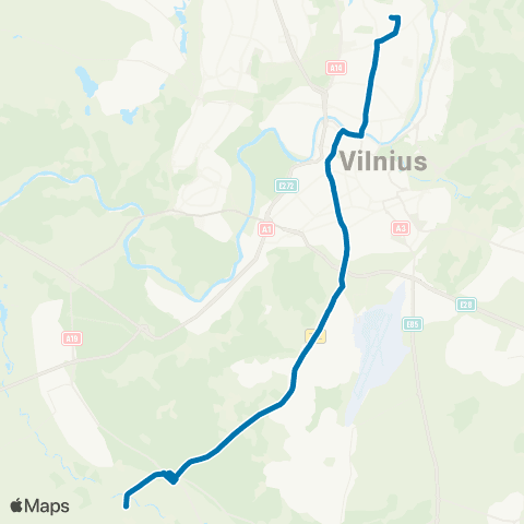 JUDU Zuikių–Agrastų G.–Baltoji Vokė–Vaidotai map