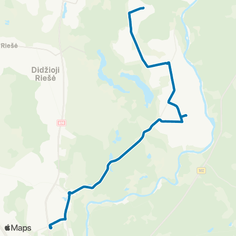 JUDU Ateities–Balsių G.–Sakališkės–Bireliai map