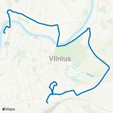 JUDU Nepriklausomybės Aikštė–Senamiestis–Drujos G.–Stotis map