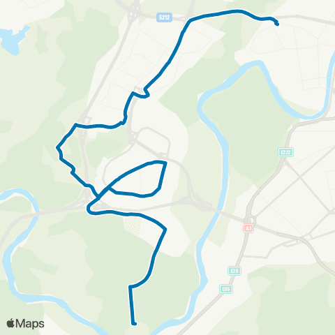 JUDU Žvėrynas–Gudelių Šilas–Lazdynai–Ungurių G. map