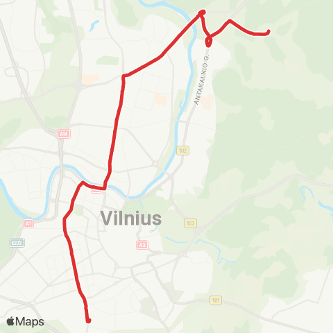 JUDU Saulėtekis–Kalvarijų G.–Naujininkai map