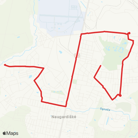 Kauno Viešasis Transportas Prezidento V. Adamkaus Gimnazija - Freda map