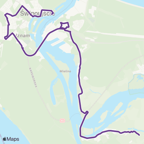 KA Świnoujście  map