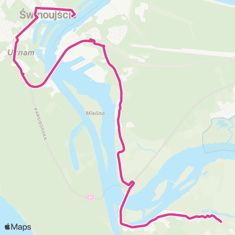 KA Świnoujście  map