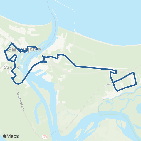 KA Świnoujście  map