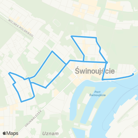 KA Świnoujście  map