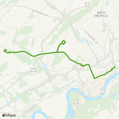 KAT 12 Western Avenue map