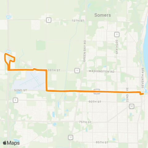 KAT Amazon Express map