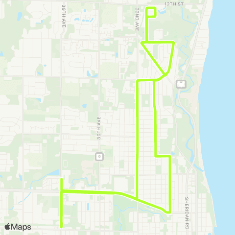 KAT School Route - Bradford High School map