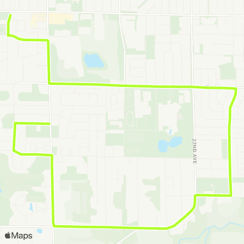KAT School Route - Lance Middle School map