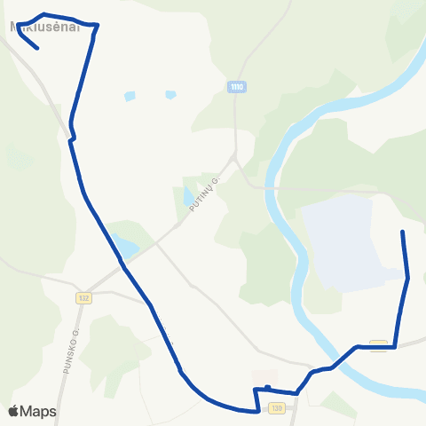 Kautra Ab "Alytaus Chemija" - Ligoninė - Miklusėnai map
