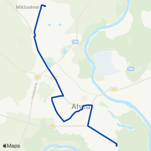 Kautra Izomega - Vidzgiris - Pulko G. - Ab "Dainava" map