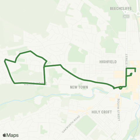 The Keighley Bus Company Keighley Bus Sta - Keighley Bus Sta Entrance map