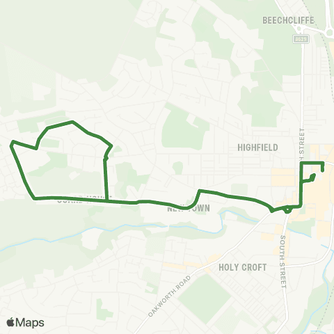 The Keighley Bus Company Keighley Bus Sta - Keighley Bus Sta Entrance map