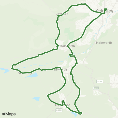 The Keighley Bus Company Keighley Bus Sta - Keighley Bus Sta Entrance map