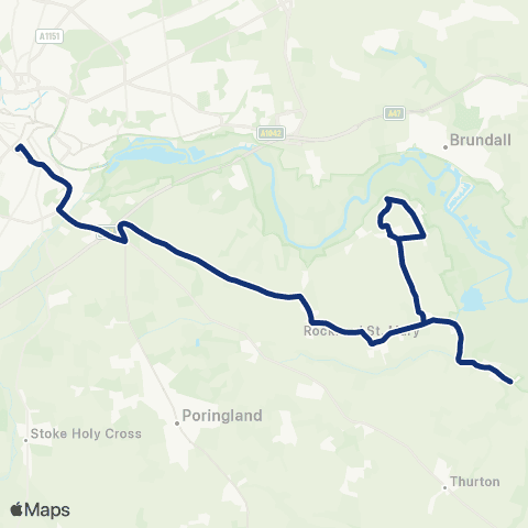 konectbus Bus Station - School Lane map