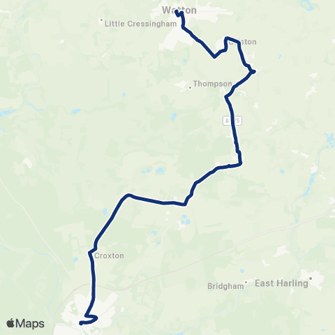 konectbus Crown Hotel - Bus Interchange map