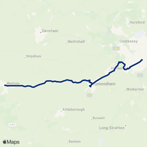 konectbus Academy - Bus Station map