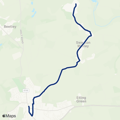 konectbus Market Place - Barracks map