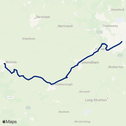 konectbus Bus Station - Canns Lane map