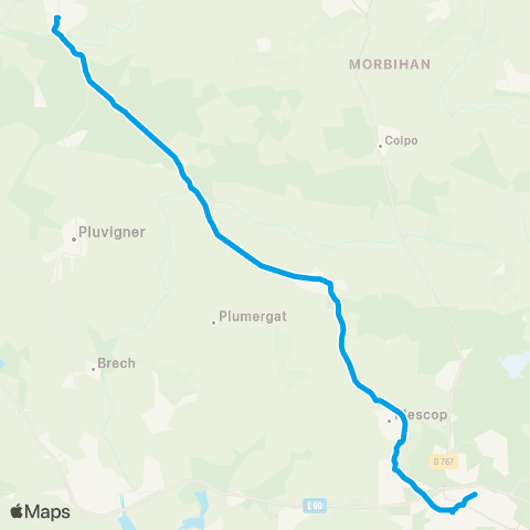 Kicéo Grand-Champ - Vannes map