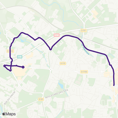 Kicéo Terminéo map