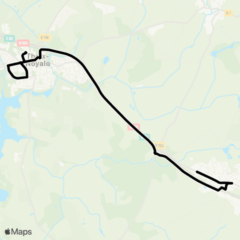 Kicéo Primaires et collège Theix map