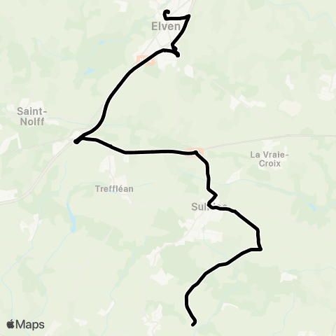 Kicéo Collèges Elven map