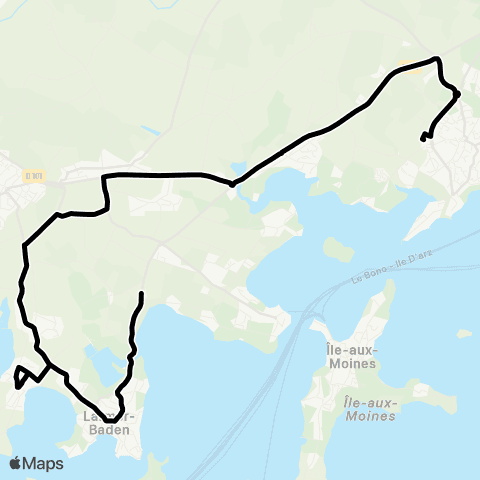 Kicéo Collèges Arradon map