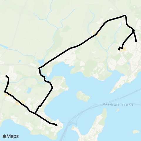 Kicéo Collèges Arradon map