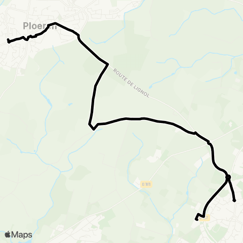 Kicéo Collèges Arradon map