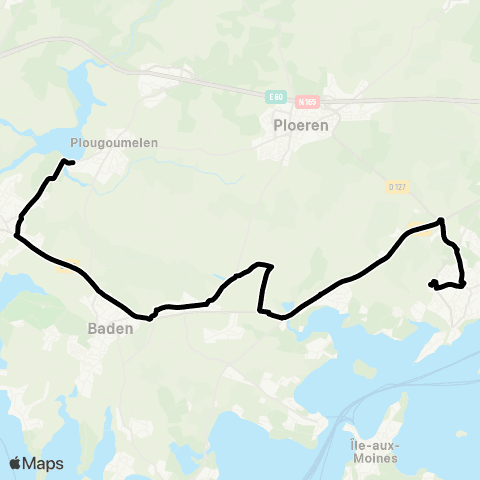 Kicéo Collèges Arradon map