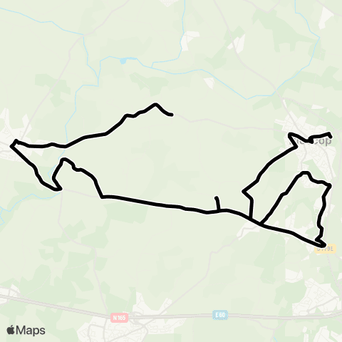 Kicéo Primaires et collège Plescop map