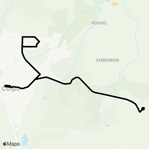 Kicéo Ecoles Colpo map