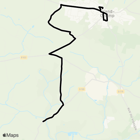 Kicéo Ecoles Grandchamp map