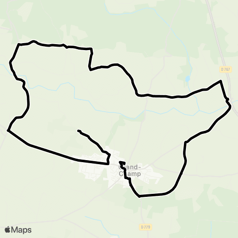 Kicéo Ecoles Grandchamp map