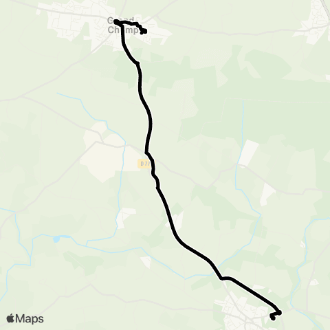 Kicéo Collèges de Grand-Champ et Plescop map