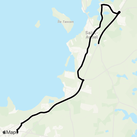 Kicéo Primaires et Collèges de Sarzeau map